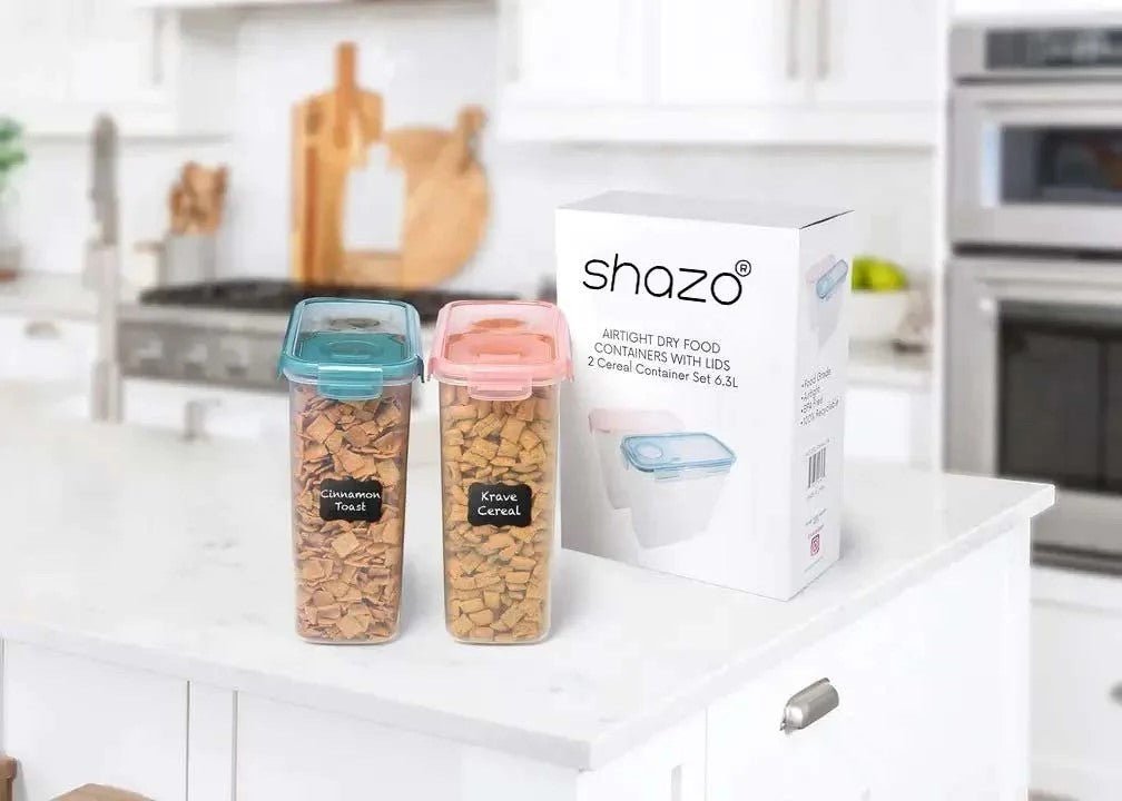 Set of 2 Clear Lids - Food Storage Containers - Shazo Shop
