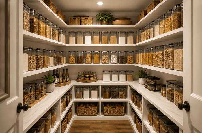 35 Kitchen Pantry Design Ideas That Look Good and Actually Keep Food Fresh
