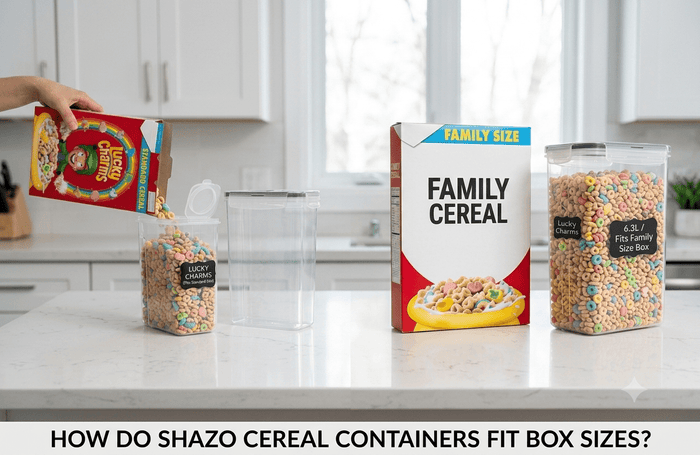 What Size Container for Cereal? The Exact Fit for Every US Box Size