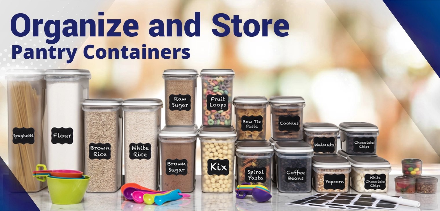 Pantry storage Containers