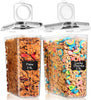 Shazo 2 Pack (2.5L / 84 Oz) Airtight Cereal Containers - Food Storage Containers