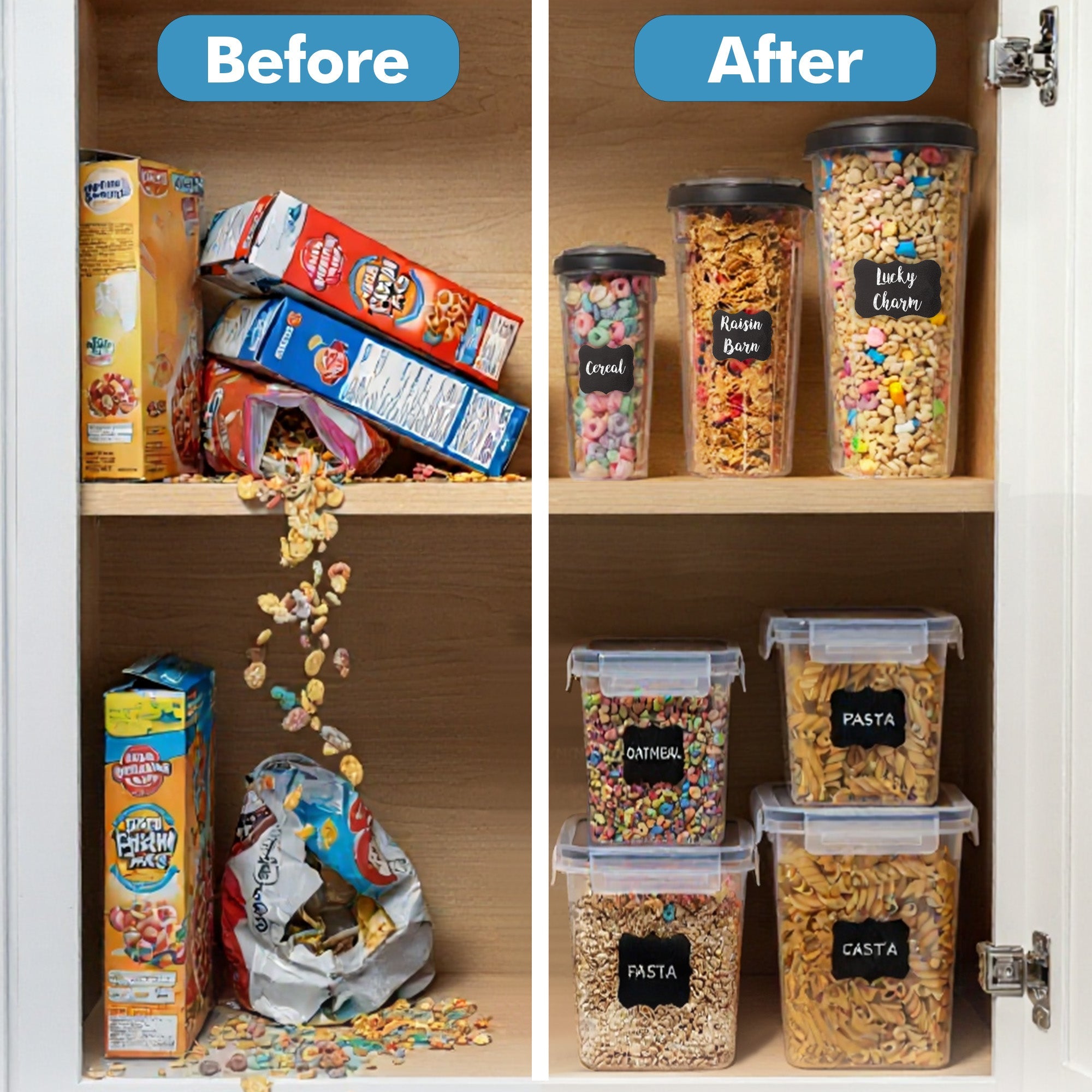 Shazo 3 PC Cereal Storage Containers Set - Shazo Shop