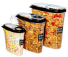 Shazo 3 PC Cereal Container Storage Set (5.2L, 2.8L, 1.2L)
