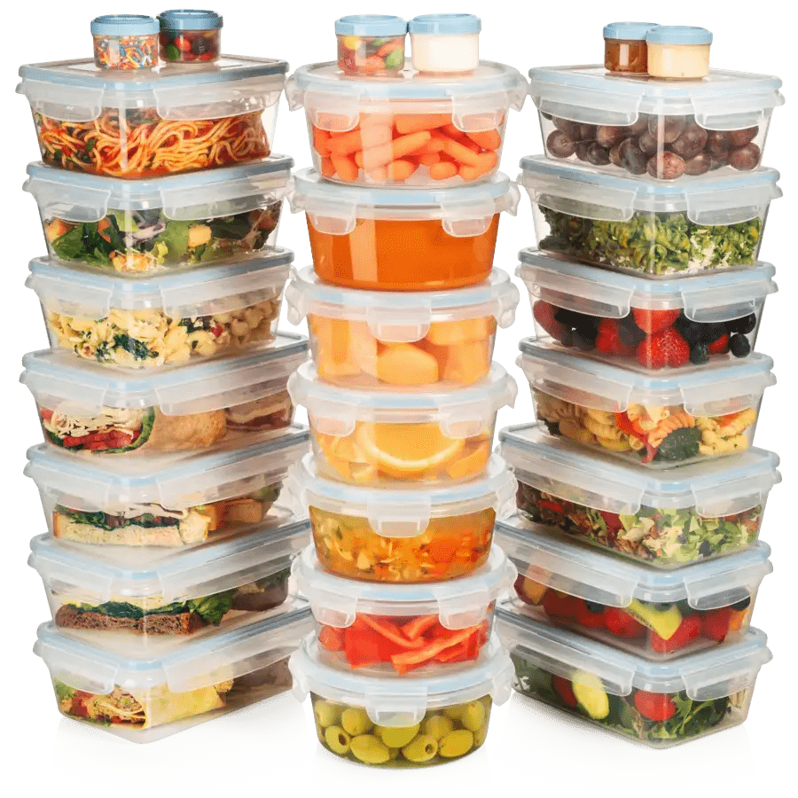 Meal Prep Containers 54 PCs - Shazo Shop