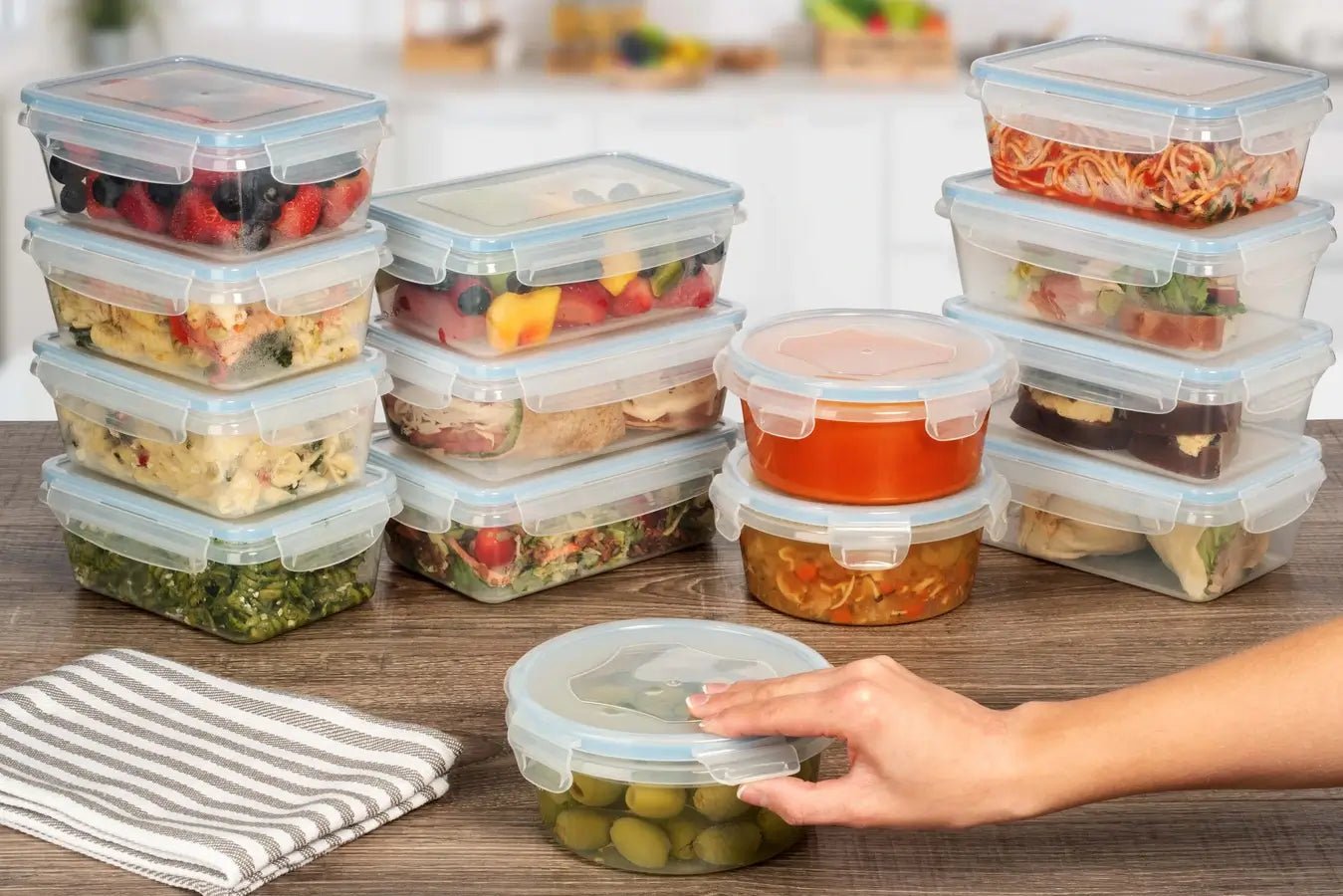 Meal Prep Containers - Set of 36 pc - Shazo Shop