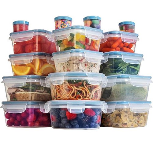Set of 16 Meal Prep Containers - Shazo Shop
