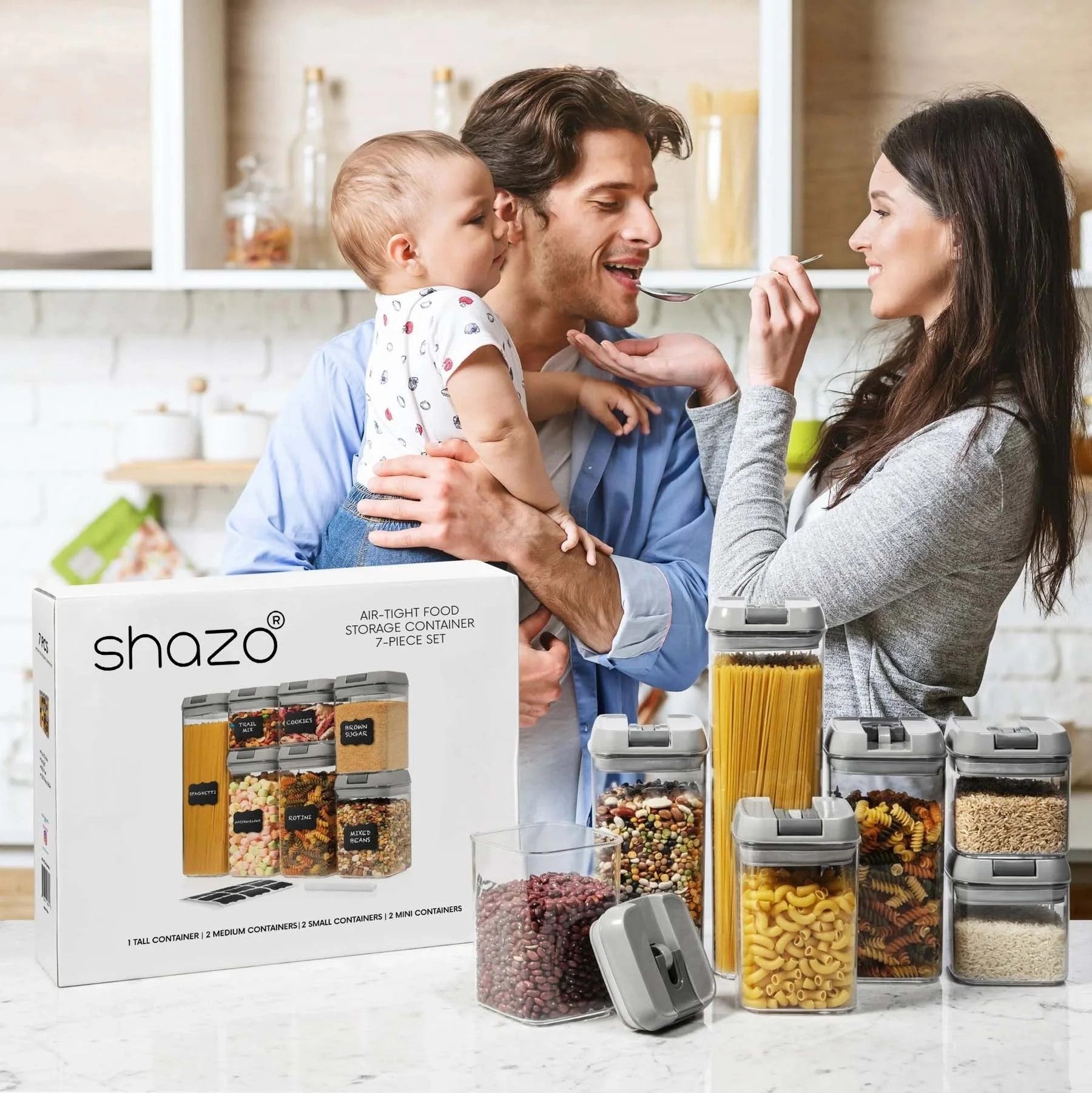 Countertop Storage Containers For Every Kitchen | Shazo Shop